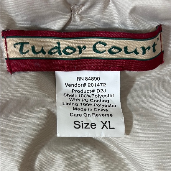 Women's Khaki Nylon Windbreaker Jacket - Picture 3 of 6